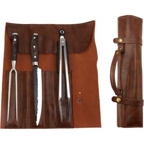 H�ws Santo BBQ-set 3-delig, Pakkahout