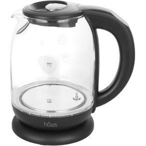 H&acirc;ws Wasserkocher 1,7 L, Schwarz