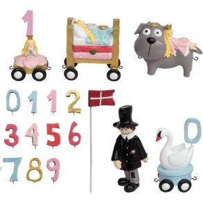 KIDS by FRIIS Fødselsdagstog H.C. Andersen Pige 45 cm