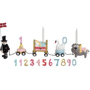 KIDS by FRIIS Fødselsdagstog H.C. Andersen Pige 45 cm