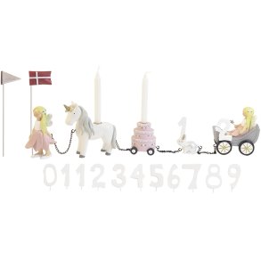 KIDS by FRIIS Fødselsdagstog Blomsterfeer 45 cm