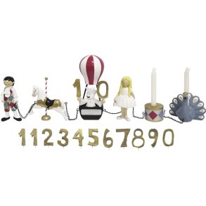 KIDS by FRIIS Fdselsdagstog Harlekin og Columbine 45 cm