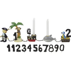 KIDS by FRIIS Fdselsdagstog Pirater 45 cm