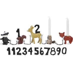 KIDS by FRIIS Fdselsdagstog Skovdyr 45 cm