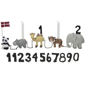 KIDS by FRIIS Fødselsdagstog Zoo 45 cm