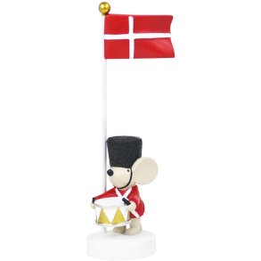 KIDS by FRIIS Bordflag Mus m. Tromme H14,5 cm