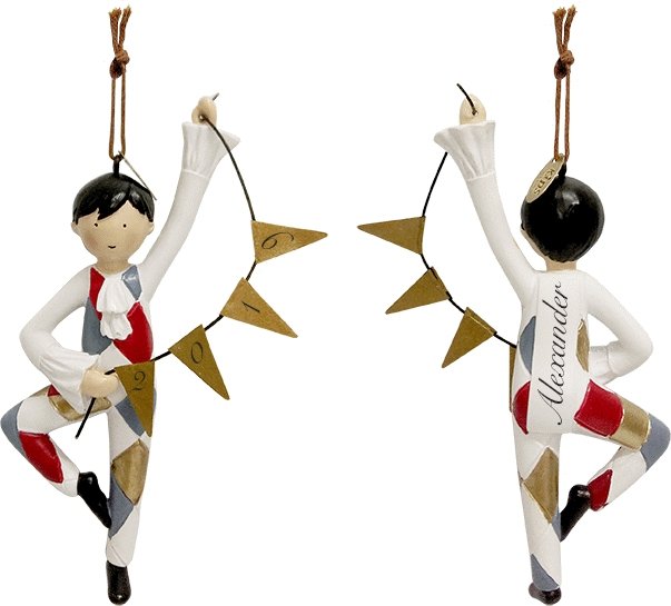 KIDS by FRIIS Hängedeko Harlekin 12, 5 Cm