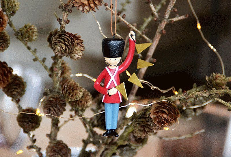 KIDS by FRIIS Hängedeko Gardist mit Wimpelkette 11 cm