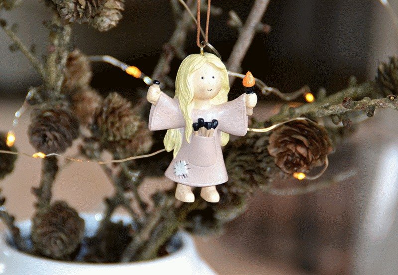 KIDS by FRIIS Hängedeko Das kleine Mädchen mit den Schwefelhölzern 7 cm