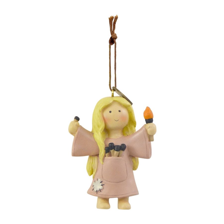 KIDS by FRIIS Hängedeko Das kleine Mädchen mit den Schwefelhölzern 7 cm