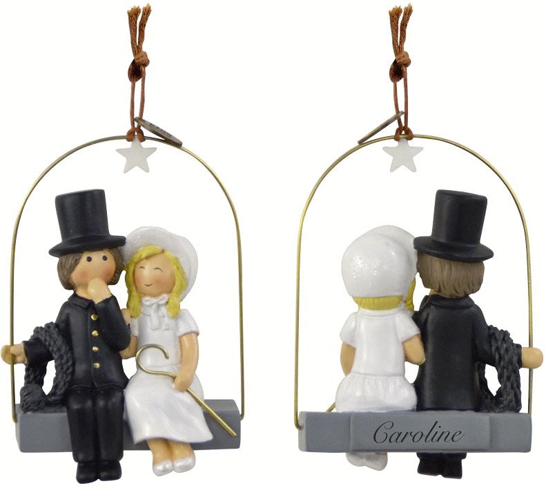 KIDS by FRIIS Hängedeko Die Schäferin und der Schornsteinfeger 10 cm