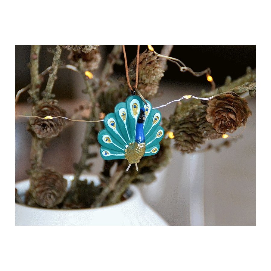 KIDS by FRIIS Hängedeko Pfau 8 cm