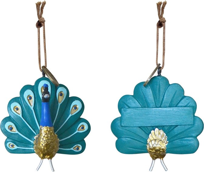 KIDS by FRIIS Hängedeko Pfau 8 cm