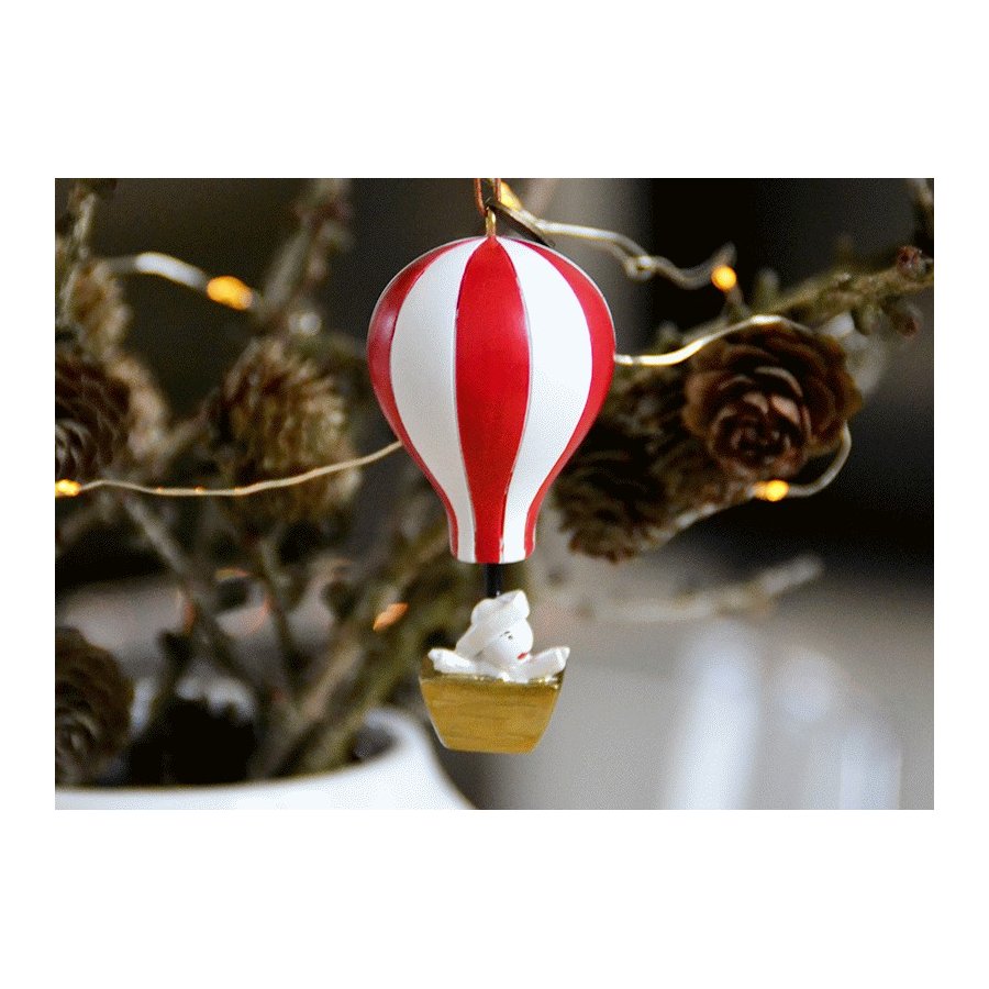 KIDS by FRIIS Hängedeko Heißluftballon 9 cm