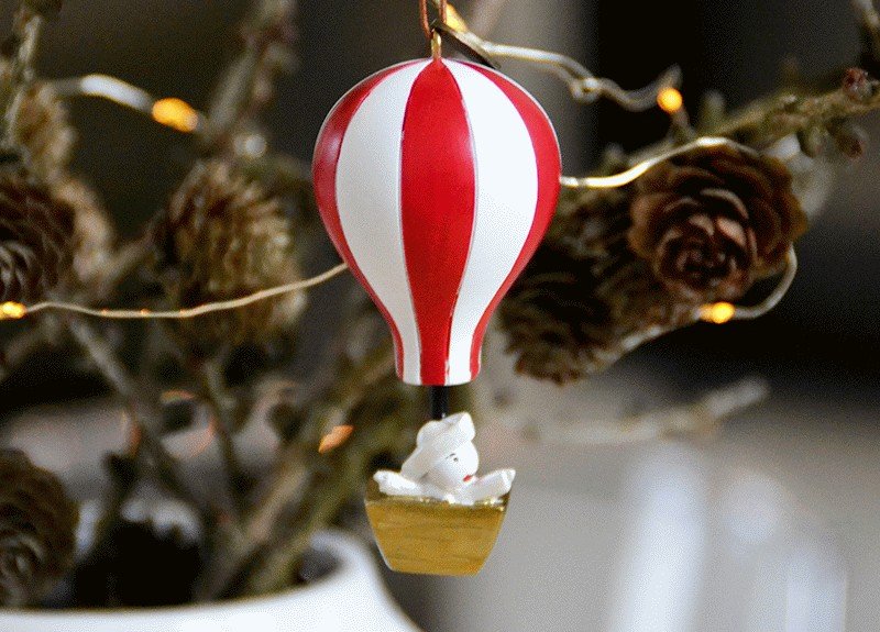 KIDS by FRIIS Hängedeko Heißluftballon 9 cm