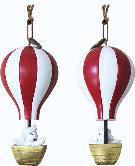 KIDS by FRIIS Hängedeko Heißluftballon 9 cm