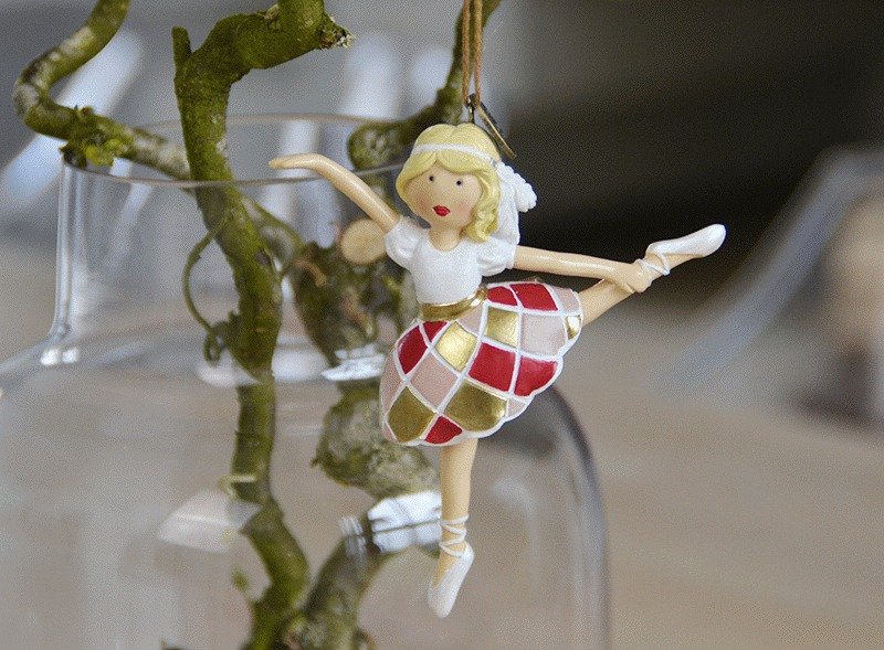 KIDS by FRIIS Hängedeko Ballerina 12, 5 Cm
