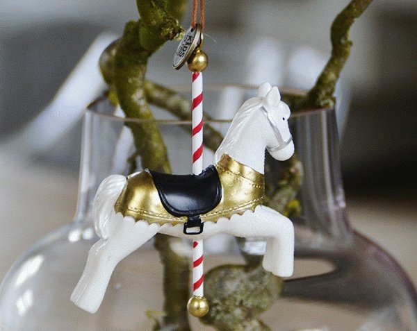 KIDS by FRIIS Hängedeko Karussellpferd 10 cm
