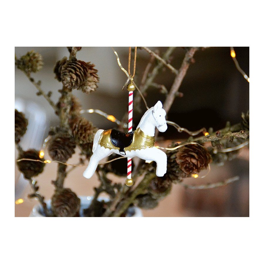 KIDS by FRIIS Hängedeko Karussellpferd 10 cm