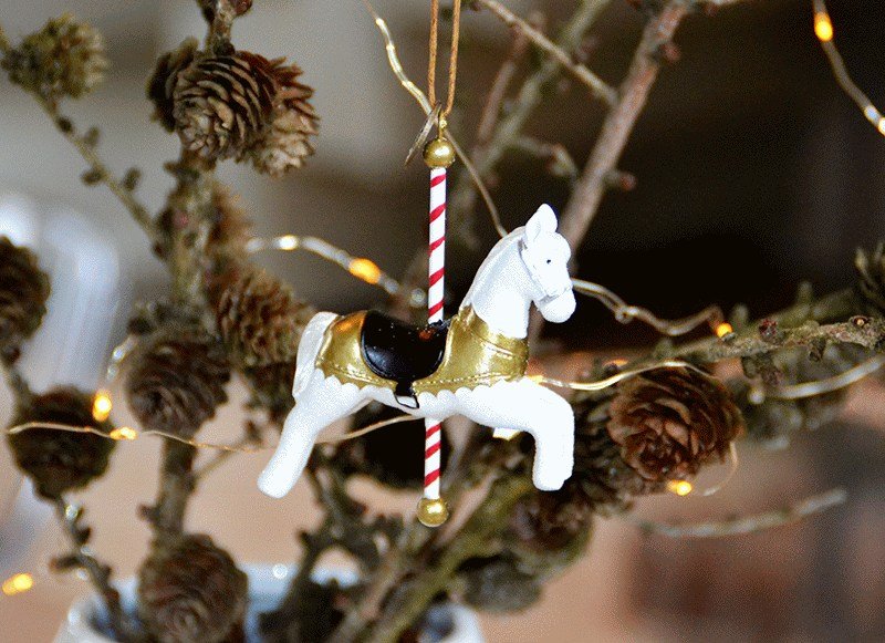 KIDS by FRIIS Hängedeko Karussellpferd 10 cm