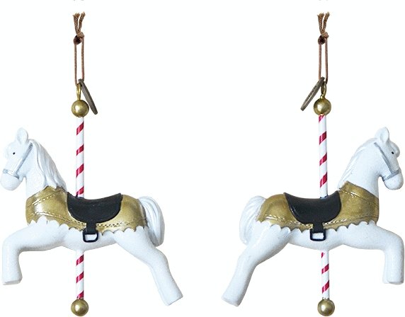 KIDS by FRIIS Hängedeko Karussellpferd 10 cm