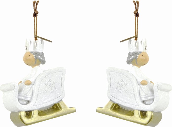 KIDS by FRIIS Hängedeko Die Schneekönigin 5, 5 Cm