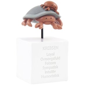 KIDS by FRIIS Sparebsse Krebsen H11 cm, Hvid