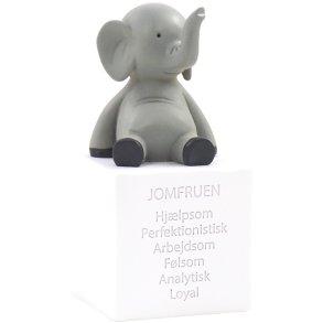 KIDS by FRIIS Sparebsse Jomfruen H13 cm, Hvid