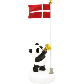 KIDS by FRIIS Bordflag Panda m. Trompet H14,5 cm