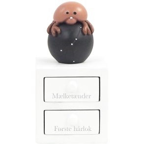 KIDS by FRIIS ske t. Frste Tand/Hrlok Krebsen H11 cm, Hvid