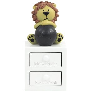 KIDS by FRIIS ske t. Frste Tand/Hrlok Lven H11,5 cm, Hvid