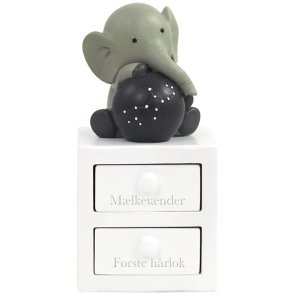 KIDS by FRIIS ske t. Frste Tand/Hrlok Jomfruen H11,5 cm, Hvid