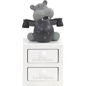 KIDS by FRIIS ske t. Frste Tand/Hrlok Vgten H11,5 cm, Hvid