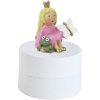 KIDS by FRIIS Tandæske Tommelise Ø4,5 cm, Hvid