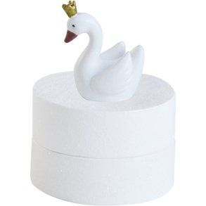 KIDS by FRIIS Tandske Den Grimme lling 4,5 cm, Hvid