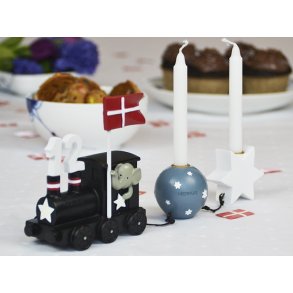 KIDS by FRIIS Planet og Stjerne Fødselsdagstog Jomfruen 18 cm