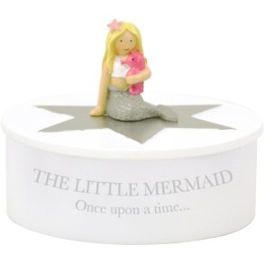 KIDS by FRIIS Sieradendoosje De Kleine Zeemeermin 14,5 cm, Wit