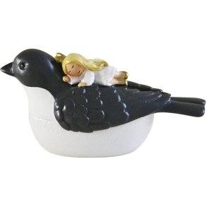 KIDS by FRIIS Kistje Duimelijntje, Wit/Zwart