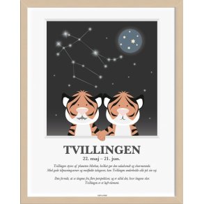 KIDS by FRIIS Plakat Tvillingen A3