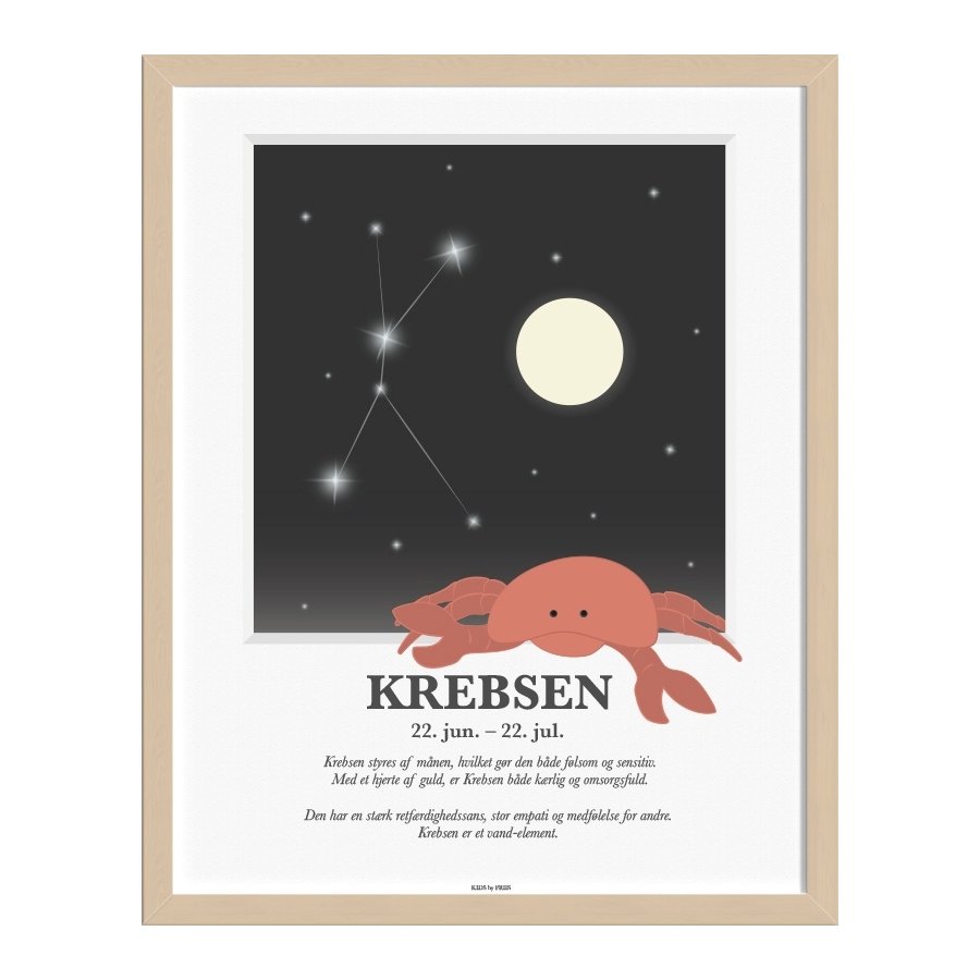KIDS by FRIIS Plakat Krebsen A3
