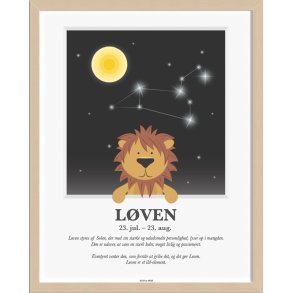 KIDS by FRIIS Plakat Lven A3