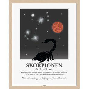 KIDS by FRIIS Plakat Skorpionen A3