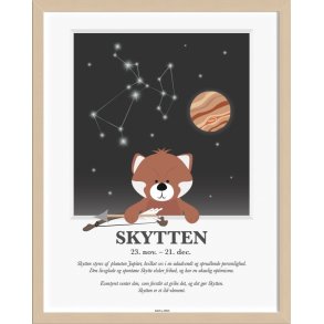 KIDS by FRIIS Plakat Skytten A3