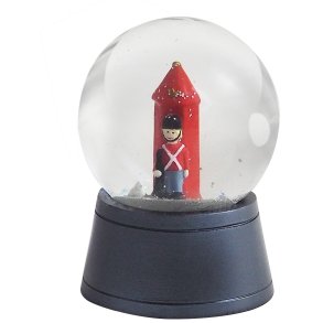 KIDS by FRIIS Sneeuwbol Wachthuisje H6 cm, Zwart