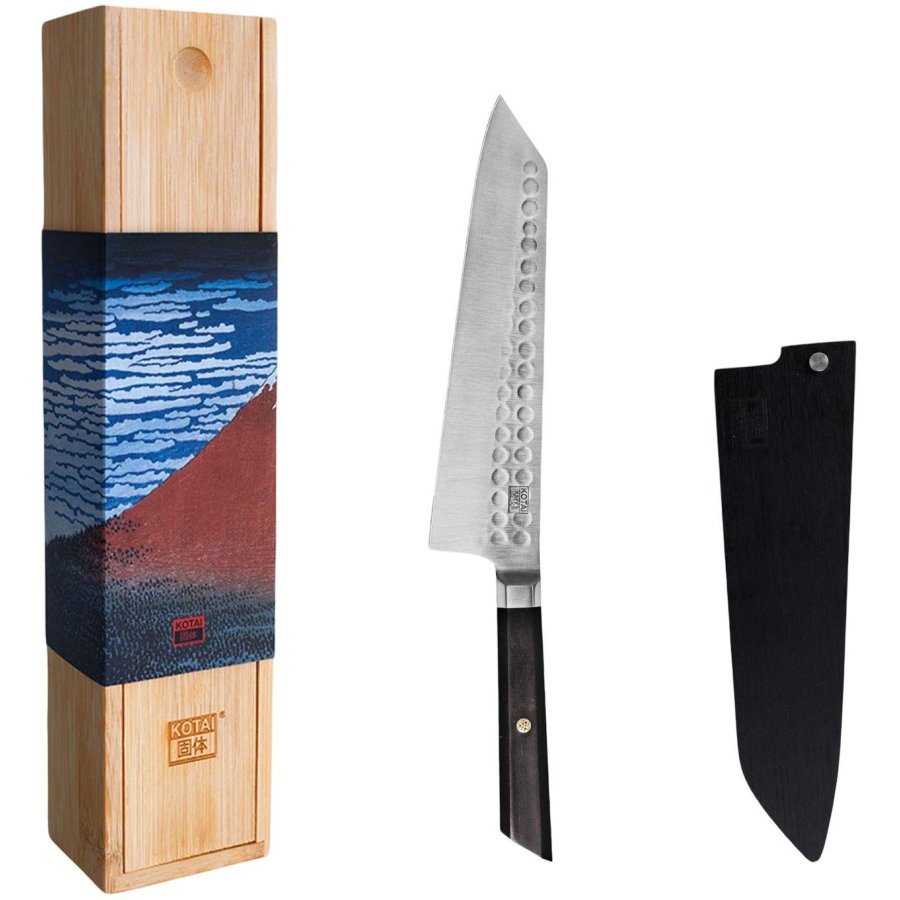 KOTAI Bunka Kiritsuke Messer 21 cm, Ebenholz