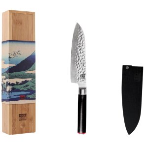 KOTAI Pakka Santoku Messer 18 cm, Pakka-Baum