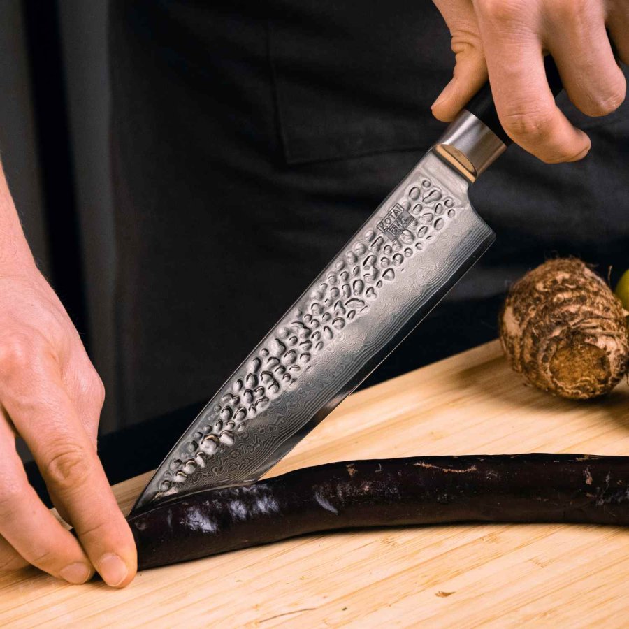 KOTAI Pakka Damascus Gyuto Kochmesser 20 cm, Pakka-Baum