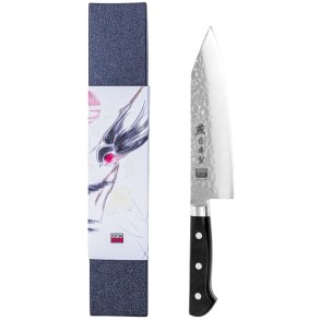 KOTAI Tsubame Santoku Messer 18 cm, Pakka-Baum