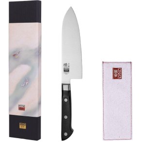 KOTAI Hashi Classic Santoku Messer 17 cm, Pakka-Baum