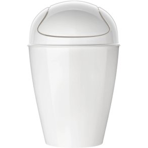 Koziol DEL Recycled Mlleimer 12 L, Wei